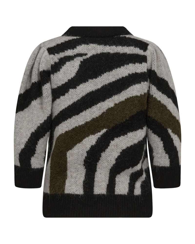 CMIBRA - PATTERNED PULLOVER IN GREY