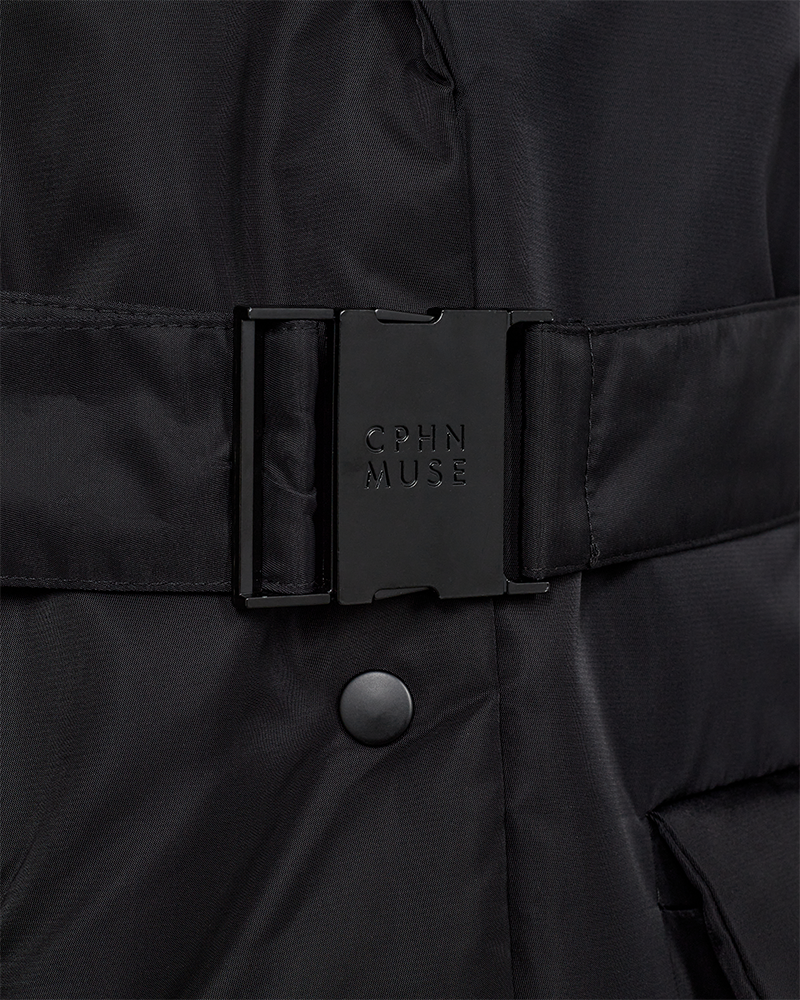 CMBICCO - DOWN COAT IN BLACK