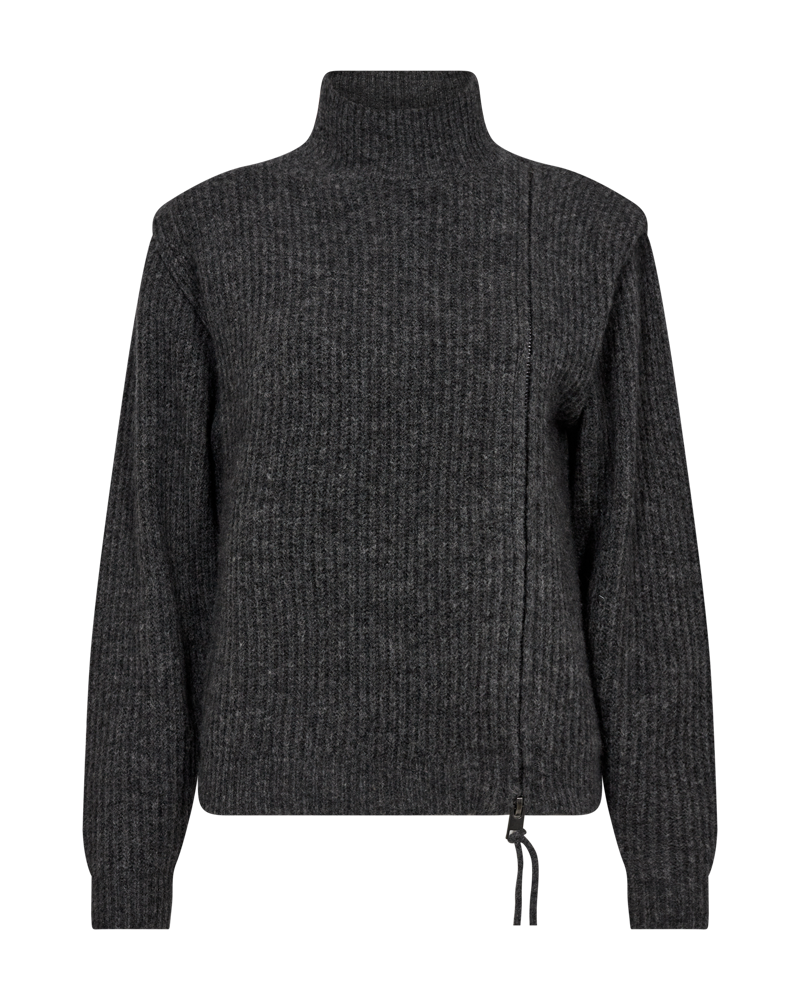 CMLAMA - KNITTED PULLOVER IN GREY