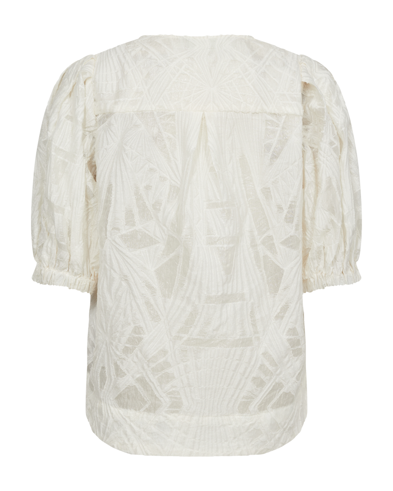 CMBALOON - SHIRT WITH BALOON SLEEVES IN WHITE