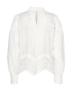CMMOLLY-BLOUSE IN WHITE