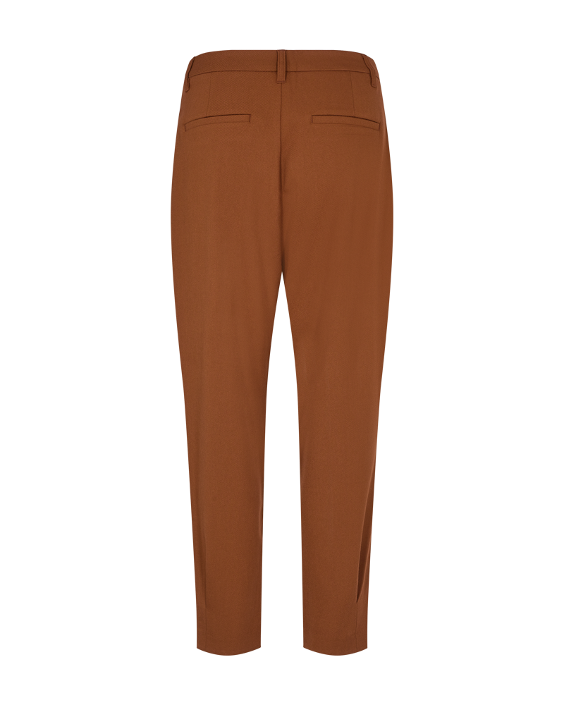 CMTAILOR - ANKLE PANTS IN BROWN