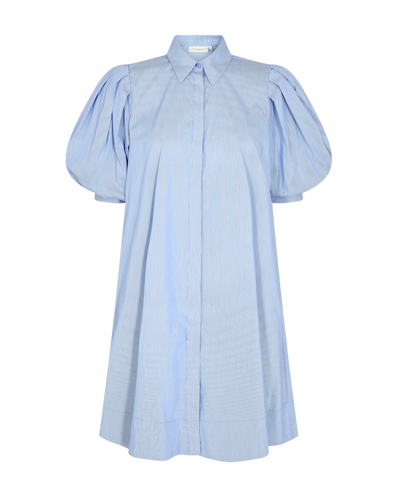 CMDOBA  SHIRT DRESS IN BLUE