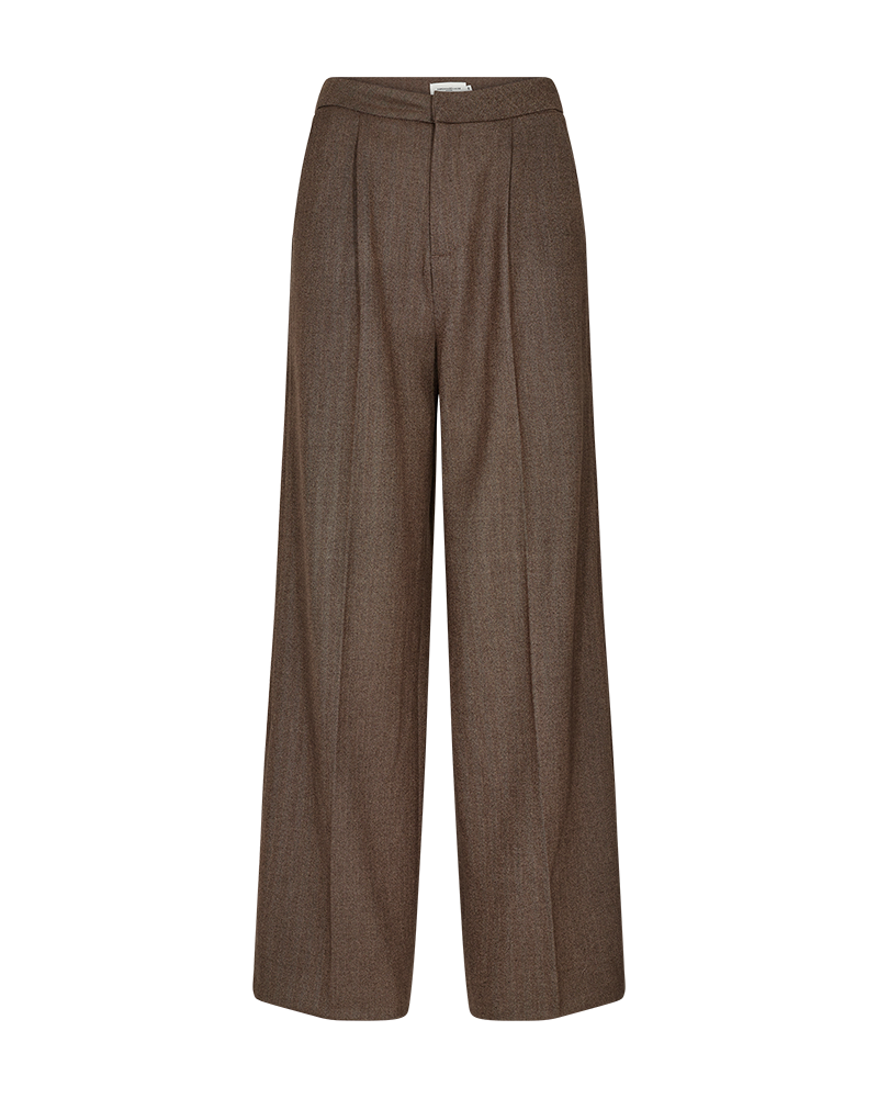CMTAILOR-PANTS IN BROWN