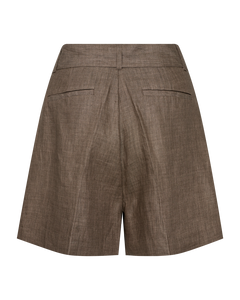 CMNATURE - LINEN SHORTS IN BROWN