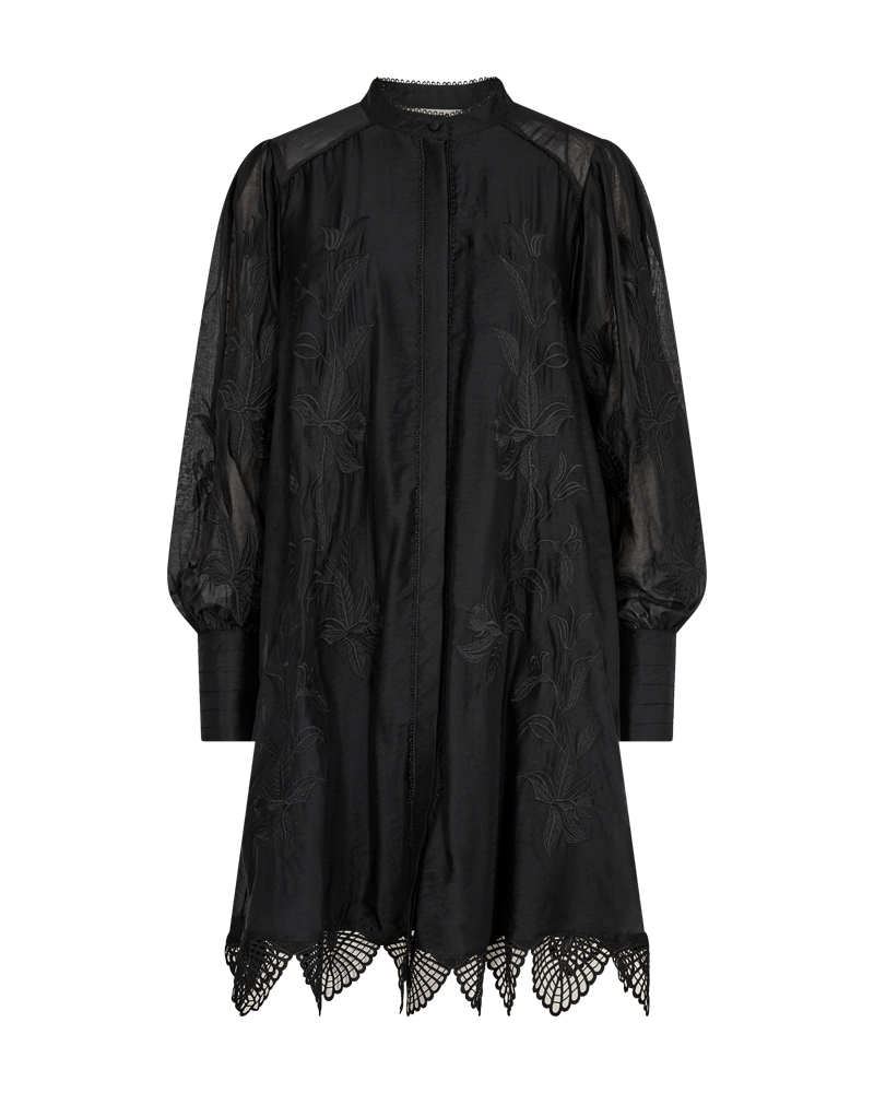 CMTHILDE - SHIRT DRESS IN BLACK