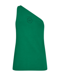 CMSIV - ONE SHOULDER TOP IN GREEN