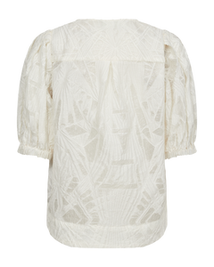 CMBALOON - SHIRT WITH BALOON SLEEVES IN WHITE