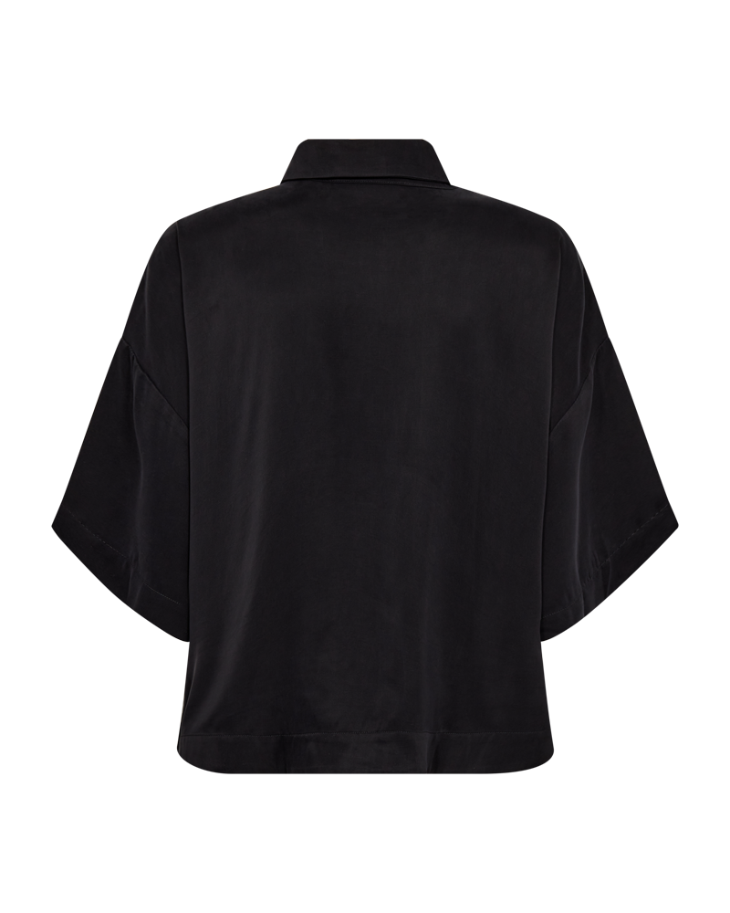 CMCUPRO - SHIRT WITH DROP SHOULDERS IN BLACK