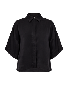 CMCUPRO - SHIRT WITH DROP SHOULDERS IN BLACK